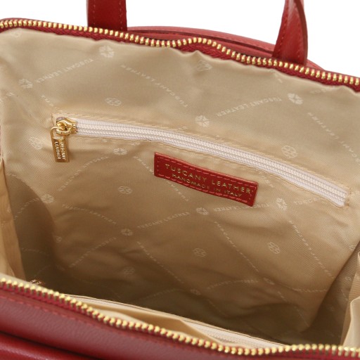 Paris Small leather backpack for women