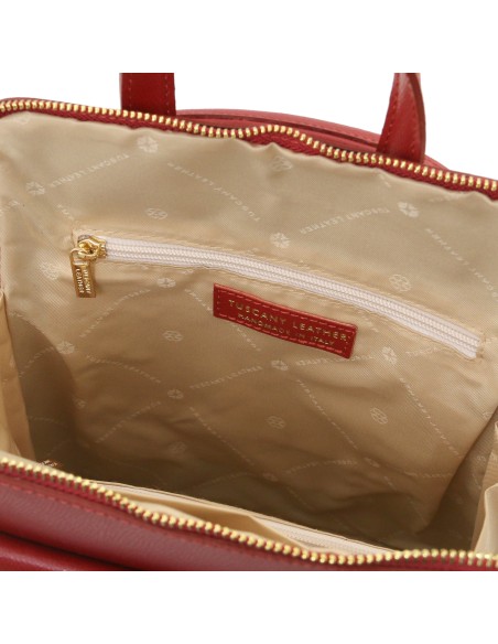 Paris Small leather backpack for women